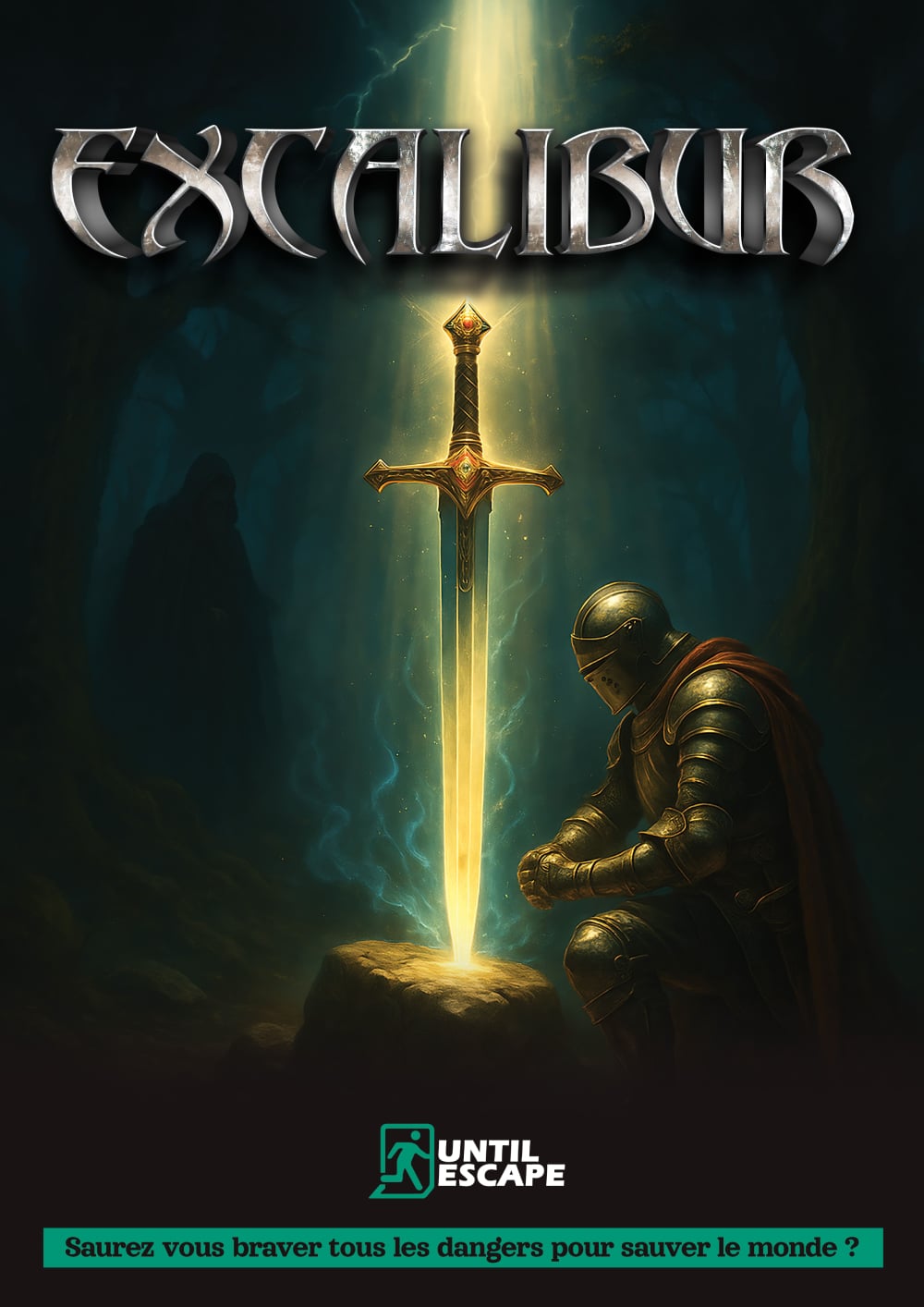 Excalibur — salle escape game médiéval Aubergenville