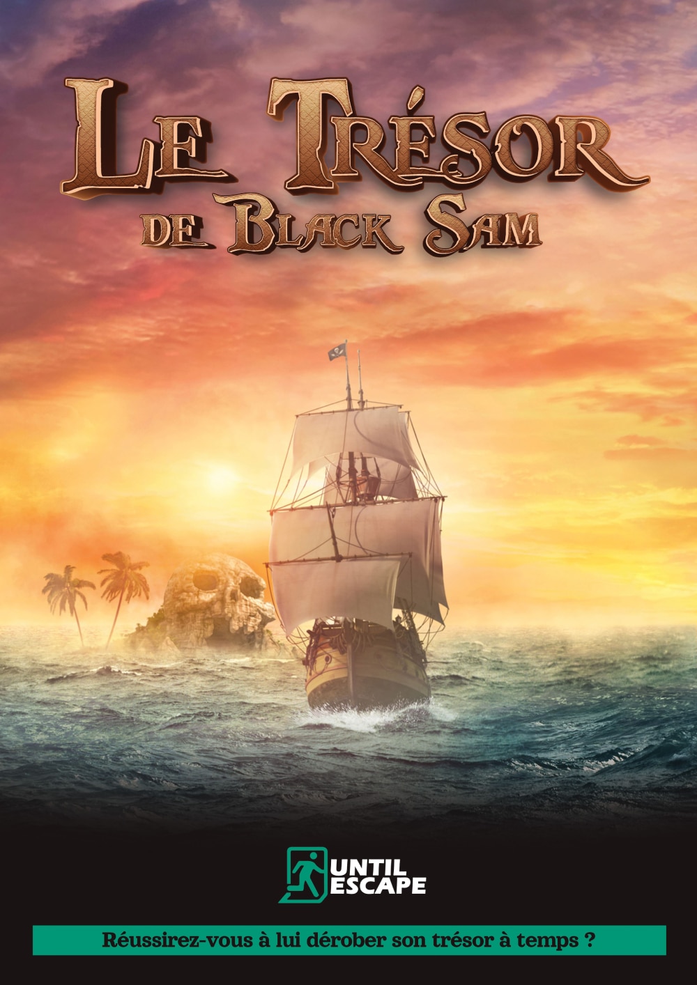 Le Trésor de Black Sam — salle escape game pirate Aubergenville