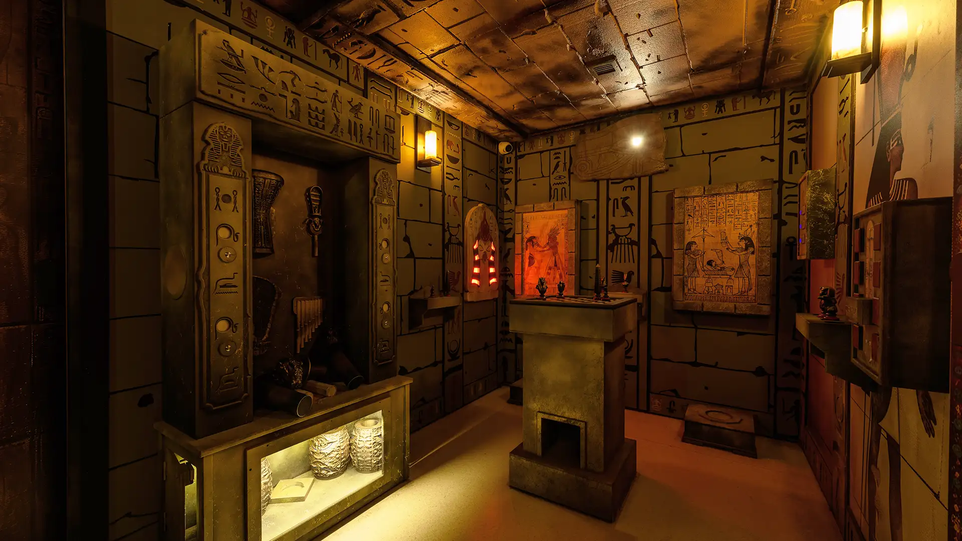 L'Héritage du Pharaon énigmes hiéroglyphes escape game