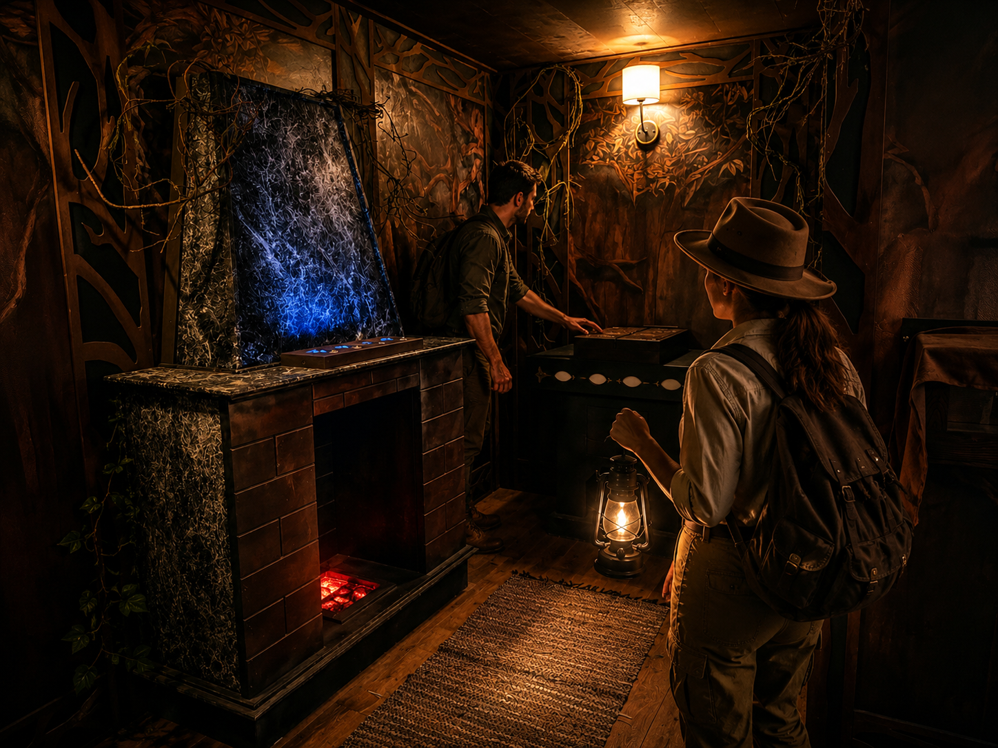 Jungle Game décor immersif ambiance tropicale