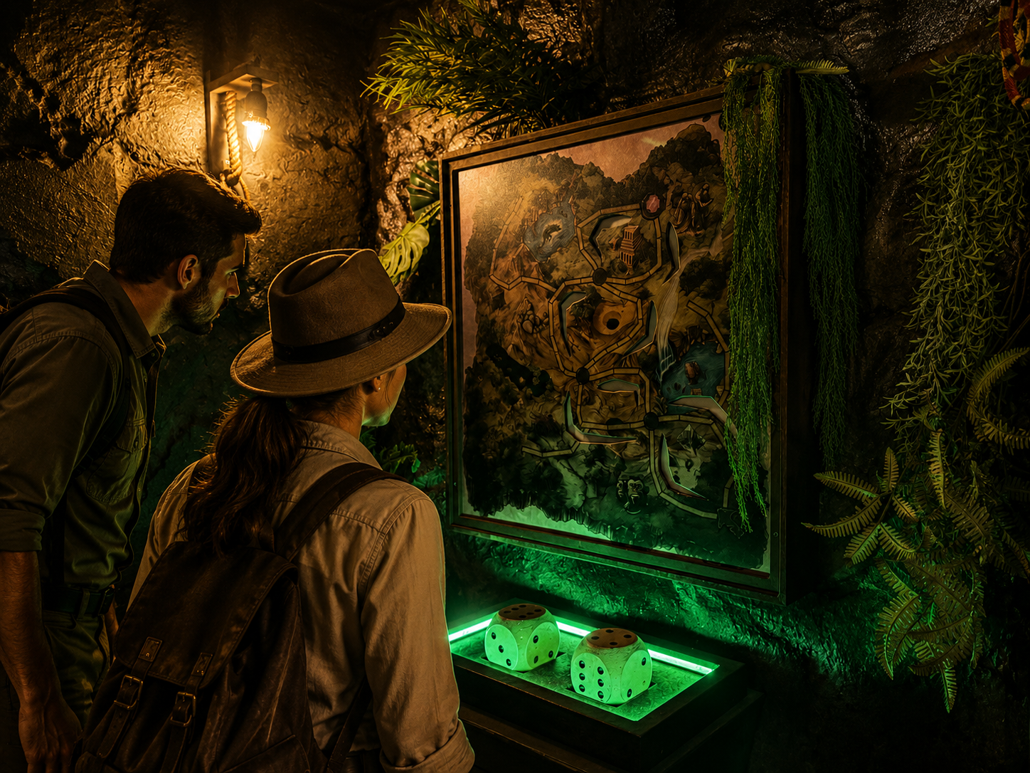 Jungle Game décor jungle magique
