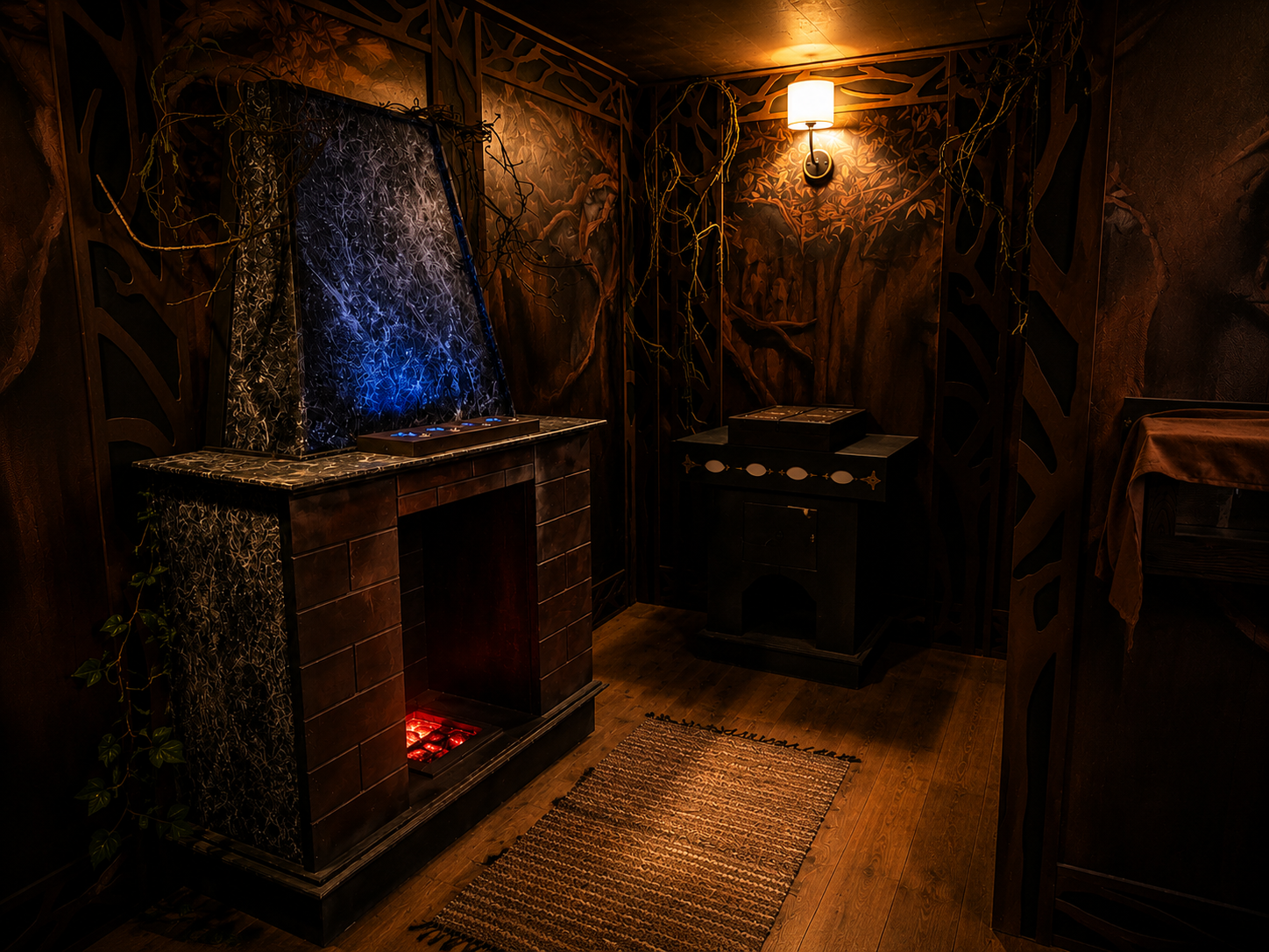 Jungle Game escape game Aubergenville décor salle aventure