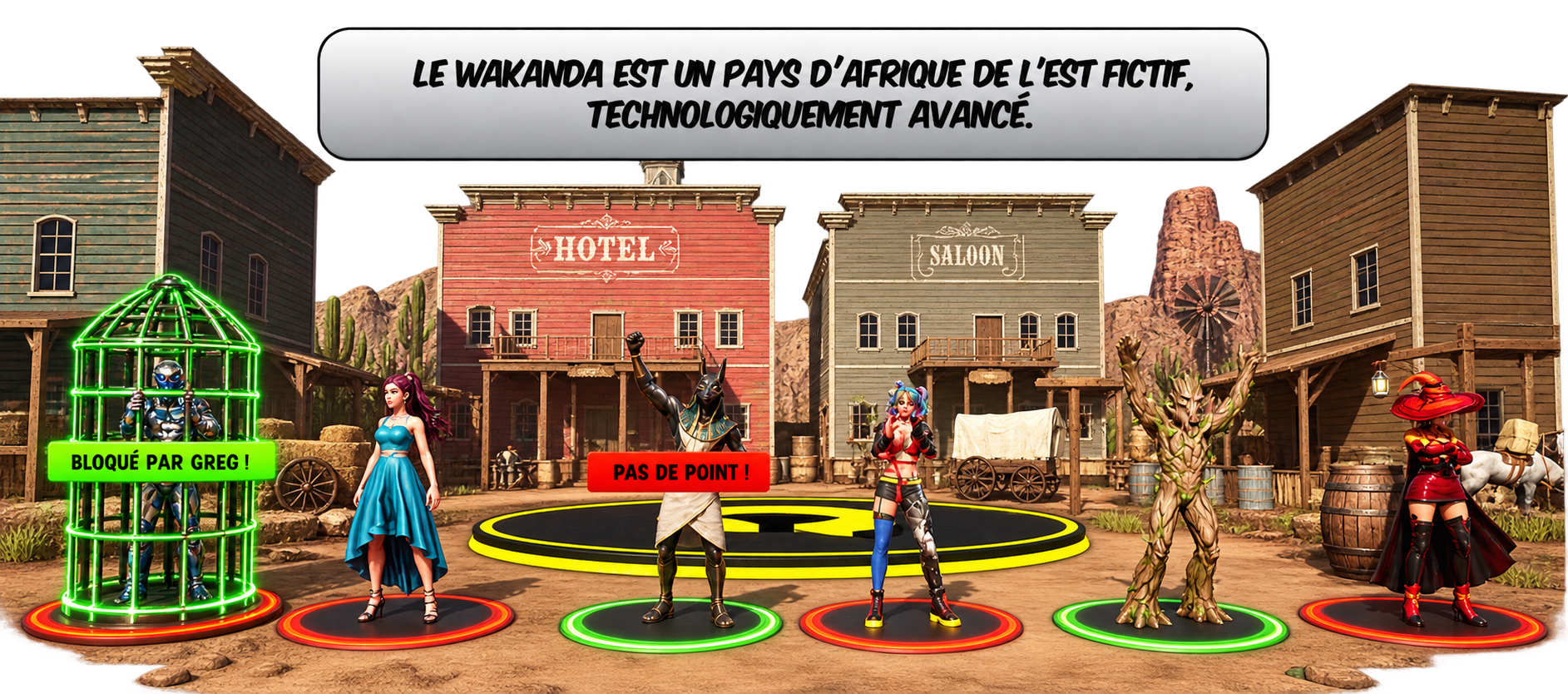 Quiz Game Battle plateau